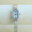 1990s Vintage Anne Klein Dainty Square Cuff Watch w/ Extra Link