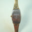 1997 Anne Klein Gold Cuff Engraved Watch