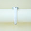 Vintage Timex Quartz Watch | White Leather Band | Classic Silver-Tone Case | Women's Retro Timepiece