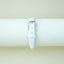 Vintage Timex Quartz Watch | White Leather Band | Classic Silver-Tone Case | Women's Retro Timepiece