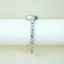 Vintage GX Rhinestone Bracelet Watch | Silver-Tone Quartz | Sparkly Crystal Band | Women's Dressy Watch