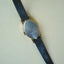 1990s TIMEX Vintage Gold-Tone Petite Red Dial Watch
