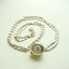 Vintage Sorna Swiss Pendant Watch Necklace, 15 Rubis Antimagnetic Ball Watch, Two-Tone Long Chain, Working Mechanical Watch Necklace