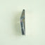 Vintage Colibri Silver-Tone Blue Dial Clock Money Clip