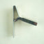 Vintage Colibri Silver-Tone Blue Dial Clock Money Clip
