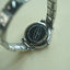 1990s Vintage Silver-Tone Italian Charm Bracelet Watch