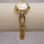 Vintage Guess Gold Bracelet Watch | Minimalist Champagne Dial | Elegant 1990s Women’s Quartz Watch