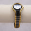 Vintage Seiko Black & Gold Quartz Watch | Minimalist Modernist Design | 1980s–1990s Japan Made