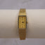 Vintage Pulsar Gold Mesh Women’s Watch | Rectangular Quartz Japan V220-0850 | Elegant Minimalist 1980s Style