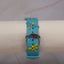 Vintage Eikon Kids Dragonfly Watch | Aqua Silicone Band | 3D Butterfly & Flower Design | 1990s Quartz Watch