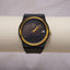 DT Swiss Quartz Watch | Vintage Black & Gold Men’s Watch | Minimalist Swiss-Made Timepiece | Grace Dreams Noir Collection