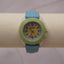 Sprout Eco Bamboo Watch | Green & Blue Canvas Sustainable Watch | Eco-Friendly Quartz Timepiece | Grace Dreams Earth Collection