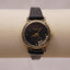 Vintage Watch-It Floating Crystal Watch | 1980s Japan Quartz | Black & Gold Minimalist Women’s Watch | Grace Dreams Luxe Collection