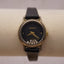 Vintage Watch-It Floating Crystal Watch | 1980s Japan Quartz | Black & Gold Minimalist Women’s Watch | Grace Dreams Luxe Collection