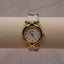 Vintage Chic Pastel Braided Watch | Gold Case Women’s Quartz Timepiece | Feminine Retro 1990s Fashion Watch