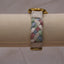 Vintage Chic Pastel Braided Watch | Gold Case Women’s Quartz Timepiece | Feminine Retro 1990s Fashion Watch