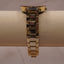 Minimalist Magenta Gold Watch | Modern Women’s Quartz Bracelet Watch | Chic Bold Statement Timepiece