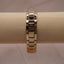 Minimalist Magenta Gold Watch | Modern Women’s Quartz Bracelet Watch | Chic Bold Statement Timepiece
