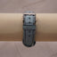 Whimsical Multicolor Numbers Watch | Pastel Blue Strap Retro Quartz Women’s Watch | Fun Artistic Statement Timepiece font