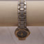 Vintage Benrus Two-Tone Women’s Watch | Stainless Steel & Gold Quartz | Classic Minimalist Black Dial Watch