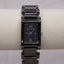Nine West Women’s Watch – Black Stainless Steel Bracelet, Rectangular Dial, Minimalist Design – Fits 6.5” Wrist