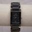 Nine West Women’s Watch – Black Stainless Steel Bracelet, Rectangular Dial, Minimalist Design – Fits 6.5” Wrist