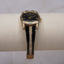 Armitron Now Women’s Watch – Black Enamel & Gold-Tone Bracelet with Crystal Accents, Roman Numeral Dial – Fits 6.5” Wrist