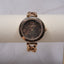 Liz Claiborne Gold Chain Link Watch | Black Mother-of-Pearl Dial | Vintage-Inspired Bracelet Watch | Grace Dreams Vintage