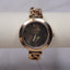 Liz Claiborne Gold Chain Link Watch | Black Mother-of-Pearl Dial | Vintage-Inspired Bracelet Watch | Grace Dreams Vintage