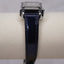 Crystal Sleek Deep Blue Minimalist Leather Vintage Y2K