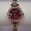 Gold Tone, Regal Red and Crystal Watch