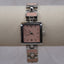 Y2k Light Pink Sterling Silver Square Watch