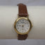 Sleek Elegant Dainty Alba Brown Leather Marchioness Watch