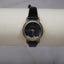 Vintage Watch-It Floating Crystal Watch | 1980s Japan Quartz | Black & Gold Minimalist Women’s Watch | Grace Dreams Luxe Collection