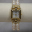 Pearl and Gold Feminine Sparkle Watch