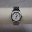 Vintage Omax Quartz Silver Watch | White Dial Stainless Bracelet | Minimalist 1990s Everyday Watch