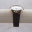Gentlemen's Mreurio Rose Gold and Brown Leather Wrist Watch