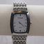Sleek Terner Silver Tank Bracelet Watch with Textured Dial – Vintage Quartz Timepiece