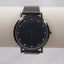 Minimalist Black Mesh Watch – Crystal Accent Dial | Sleek Modern Design