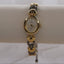 Vintage Luxury, Glamorous Two Tone Oval Bracelet Watch