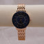 Deep Blue Luxury Vintage Inspired Ellen Tracy Blue Crystal Watch