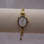 Dainty Elegant Alba, Old Money Gold Tone Chain Watch
