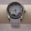 White Rhinestone Quartz Watch – Roman Numerals – Cute Fashion Accessory