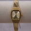 Vintage Hillard & Hanson Gold Bracelet Watch | Textured Mesh Band | Retro Square Face | Grace Dreams Vintage