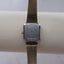 Vintage Bulova Women’s Gold Tank Watch with Black Dial | 1970s Bulova Quartz | Gold Mesh Band | Elegant Retro Women’s Dress Watch