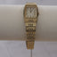 Vintage Seiko Gold-Tone Women’s Watch | Rectangular Dial | Textured Bracelet | Japan Quartz