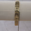 Vintage Seiko Gold-Tone Women’s Watch | Rectangular Dial | Textured Bracelet | Japan Quartz
