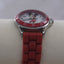 Mickey Mouse Kids Learning Watch | Red Rubber Band Disney Analog Watch