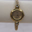 Anne Klein Gold Bangle Watch | Vintage Women’s Quartz Bracelet Watch | Minimalist Gold Cable Watch