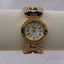 Vintage Xonix Gold-Tone Women’s Watch | Rope Style Bracelet | Unique Numbered Dial | Quartz